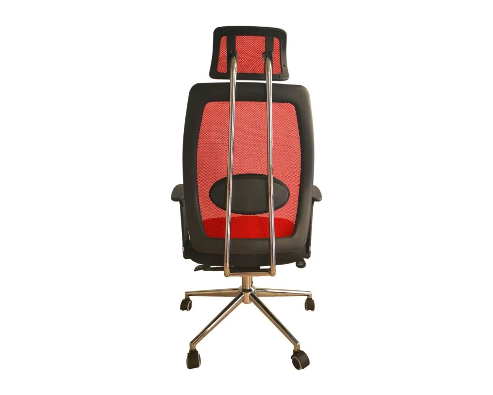 Кресло D Renome Сетка/Ткань, Красный