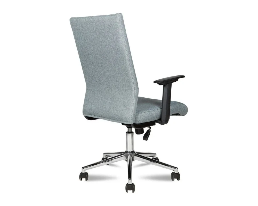 Кресло КЛЕРК КОРОТКИЙ 709 ХРОМ ПАУК