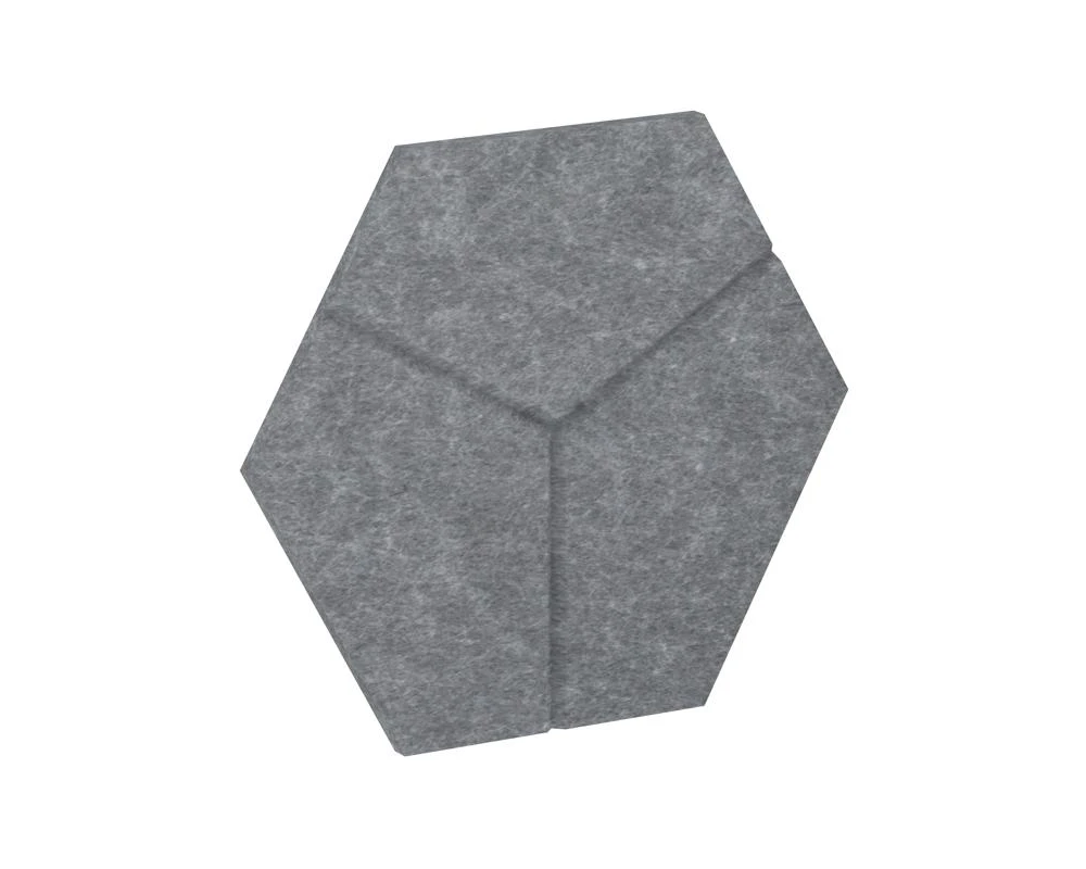 Настенная панель шестигранная (3 луча) VE.NP-6G3L-200 400x346x12 Акустикс / AcustiX