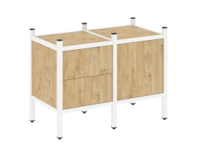 Прямой стеллаж L-01 862x446x636 Лофт / Loft images