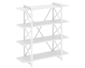 Стеллаж на регулируемых опорах - 4 полки 1200х400х1280 Лофт / Loft images