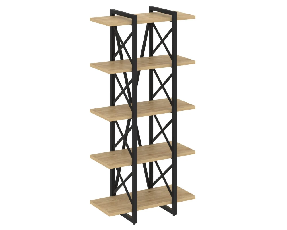 Стеллаж на регулируемых опорах - 5полок V 800х400х1650 Лофт / Loft