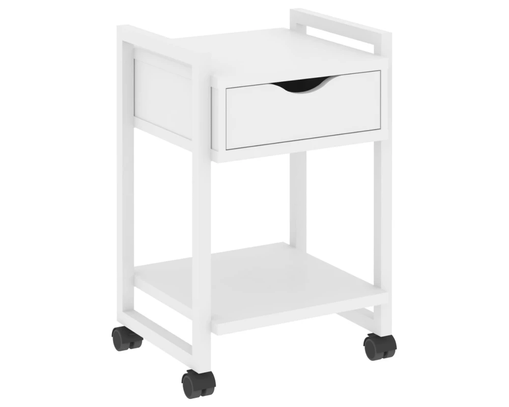 Тумба на колесных опорах с ящиком и полкой 500х460х767 Лофт / Loft