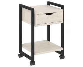 Тумба на колесных опорах с ящиком и полкой 500х460х767 Лофт / Loft images