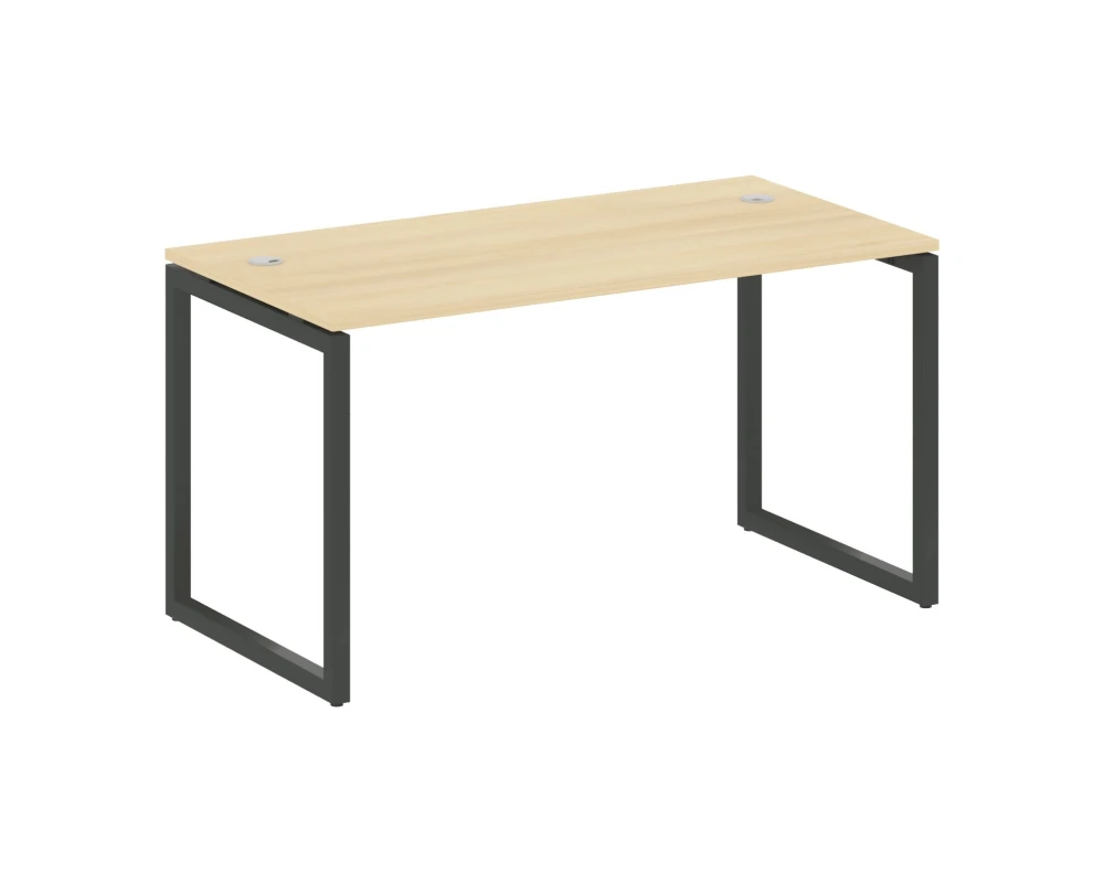 Стол письменный на О-образном м/к 1400x720x750 Метал Систем Куатро 4х4 / Metal System Quattro 4x4