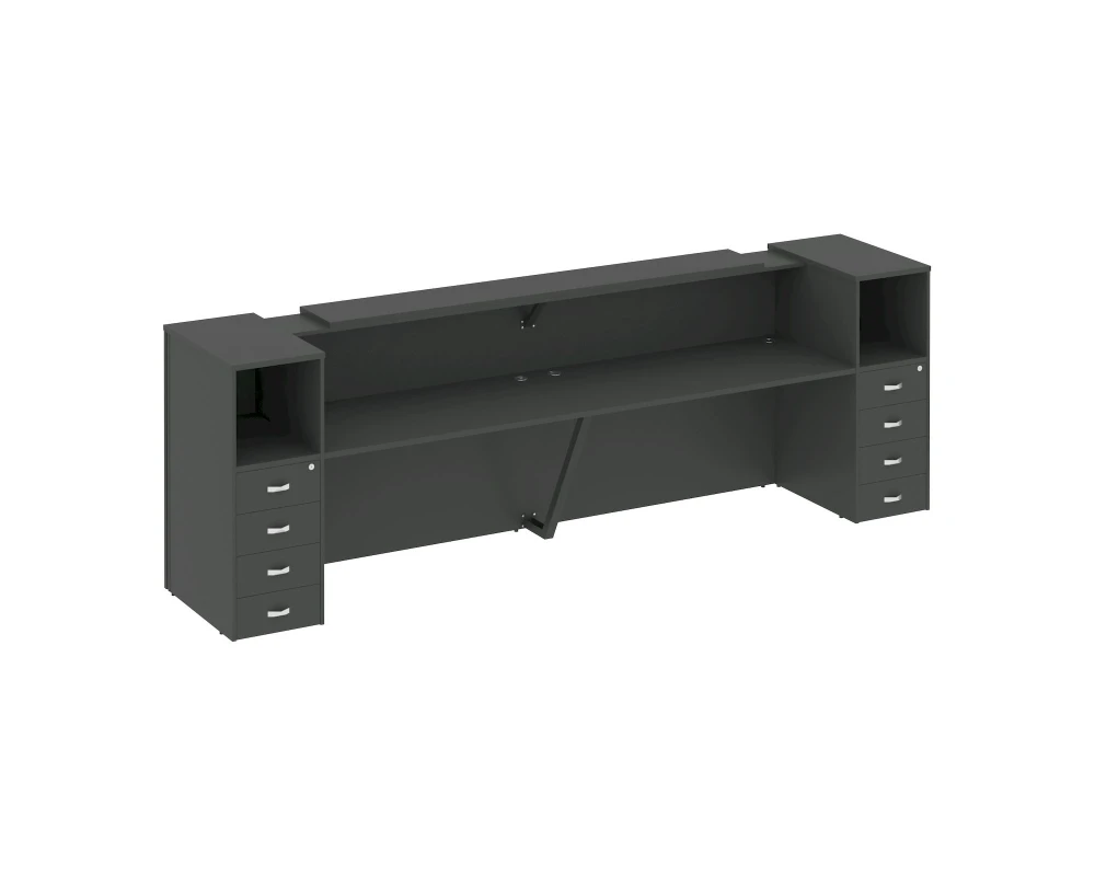 Ресепшн K-12 3624x766x1187 Оникс / Onix