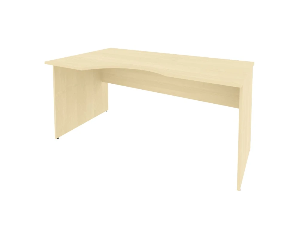 Офисный стол криволинейный левый 1600x900x755 Рива / Riva