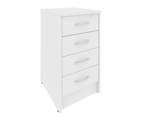 Тумба приставная с замком 412x450x755 Riva