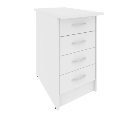 Тумба приставная с замком 412x720x755 Riva