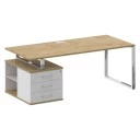 отзыв Стол для руководителя с опорной тумбой , левый 200 Shift