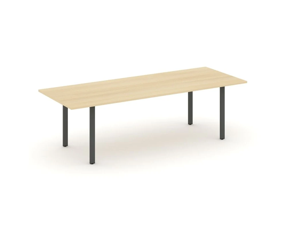 Стол переговорный на П-образном каркасе без лючка 2580x980x750 Стайл Проджект Директ / Style Project Direct