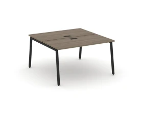 Рабочая станция 2-х сторон. на А-образном каркасе 40 мм 1380х1232х750 Стайл Проджект / Style Project images