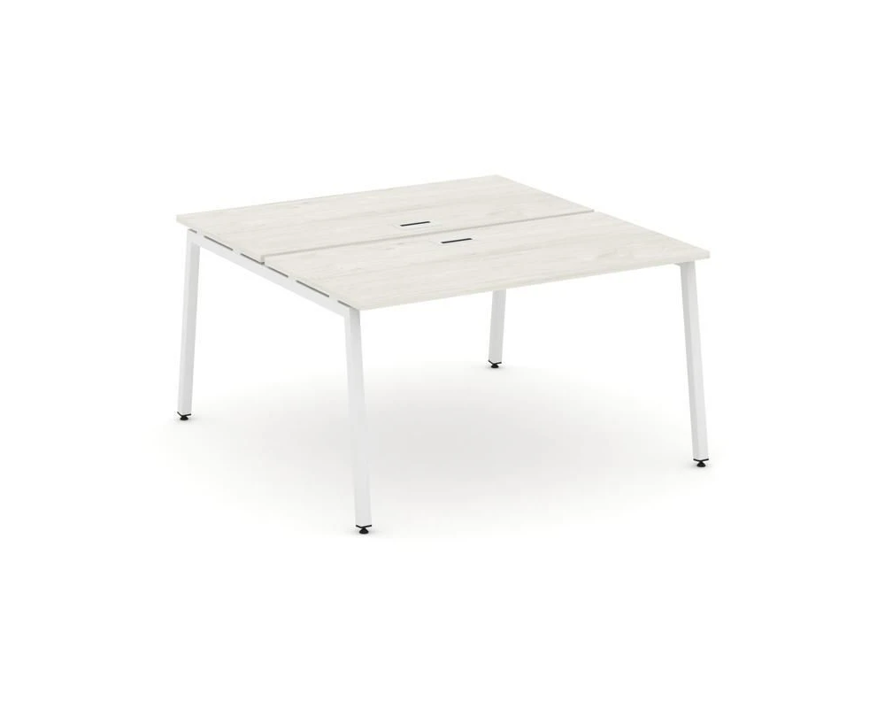 Рабочая станция 2-х сторон. на А-образном каркасе 40 мм 1380х1232х750 Стайл Проджект / Style Project