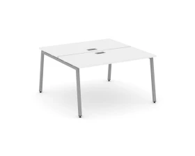 Рабочая станция 2-х сторон. на А-образном каркасе 40 мм 1380х1232х750 Стайл Проджект / Style Project images