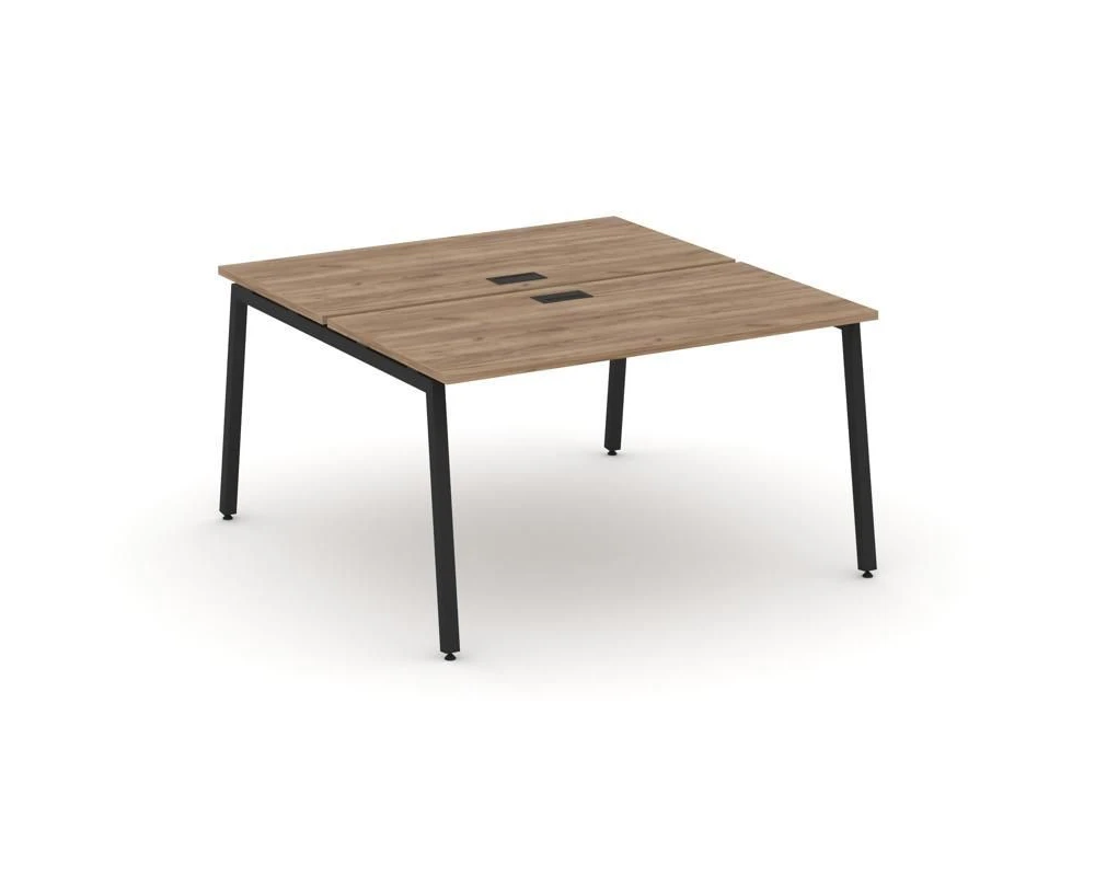 Рабочая станция 2-х сторон. на А-образном каркасе 40 мм 1380х1232х750 Стайл Проджект / Style Project