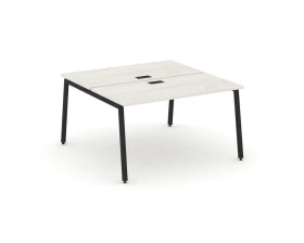 Рабочая станция 2-х сторон. на А-образном каркасе 40 мм 1380х1232х750 Стайл Проджект / Style Project images