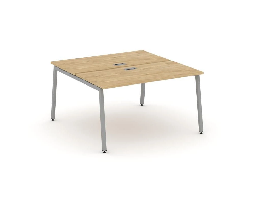 Рабочая станция 2-х сторон. на А-образном каркасе 40 мм 1380х1232х750 Стайл Проджект / Style Project