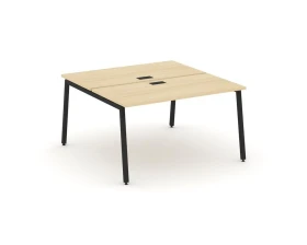 Рабочая станция 2-х сторон. на А-образном каркасе 40 мм 1380х1232х750 Стайл Проджект / Style Project images