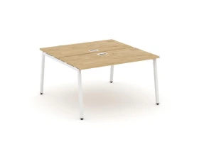 Рабочая станция 2-х сторон. на А-образном каркасе 40 мм 1380х1232х750 Стайл Проджект / Style Project images