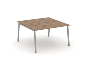 Рабочая станция 2-х сторон. на А-образном каркасе 40 мм 980х1232х750 Стайл Проджект / Style Project images