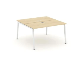 Рабочая станция 2-х сторон. на А-образном каркасе 40 мм 980х1232х750 Стайл Проджект / Style Project images