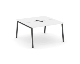 Рабочая станция 2-х сторон. на А-образном каркасе 40 мм 980х1232х750 Стайл Проджект / Style Project images