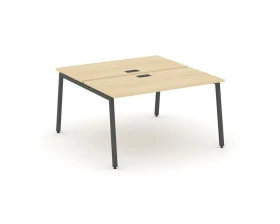 Рабочая станция 2-х сторон. на А-образном каркасе 40 мм 980х1232х750 Стайл Проджект / Style Project images