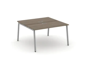 Рабочая станция 2-х сторон. на А-образном каркасе 40 мм 980х1232х750 Стайл Проджект / Style Project images