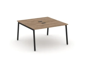 Рабочая станция 2-х сторон. на А-образном каркасе 40 мм 980х1632х750 Стайл Проджект / Style Project images