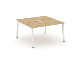 Рабочая станция 2-х сторон. на А-образном каркасе 50 мм 1180х1232х750 Стайл Проджект / Style Project images