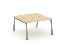 Рабочая станция 2-х сторон. на А-образном каркасе 50 мм 1180х1232х750 Стайл Проджект / Style Project images