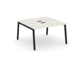 Рабочая станция 2-х сторон. на А-образном каркасе 50 мм 1180х1232х750 Стайл Проджект / Style Project images