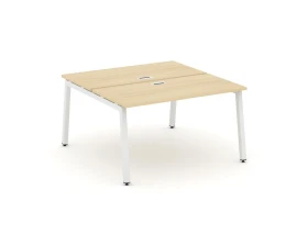 Рабочая станция 2-х сторон. на А-образном каркасе 50 мм 1180х1232х750 Стайл Проджект / Style Project images