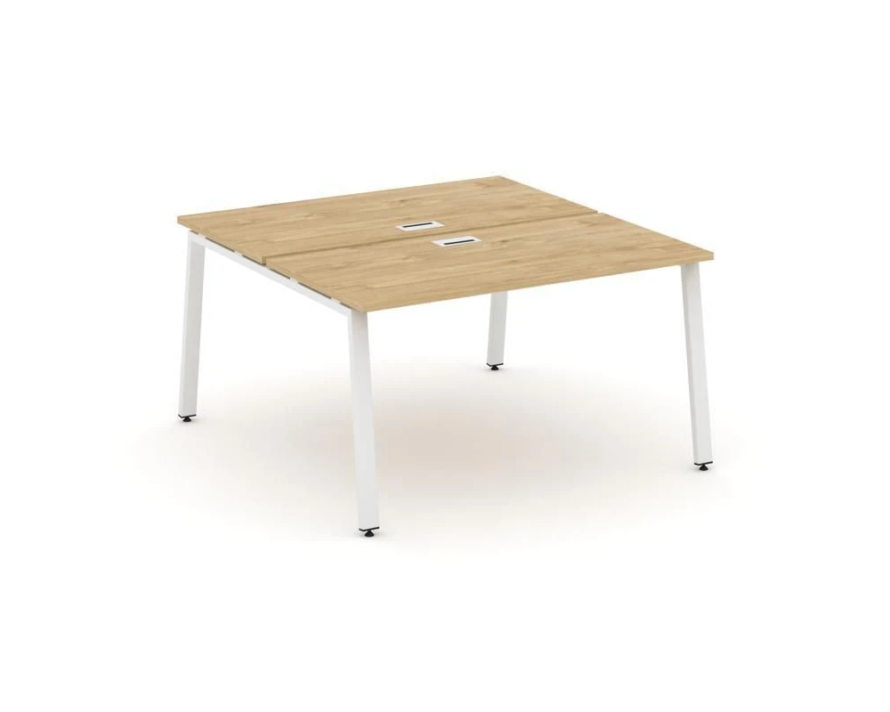 Рабочая станция 2-х сторон. на А-образном каркасе 60 мм 1180х1232х750 Стайл Проджект / Style Project