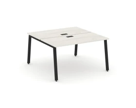 Рабочая станция 2-х сторон. на А-образном каркасе 60 мм 1180х1232х750 Стайл Проджект / Style Project images