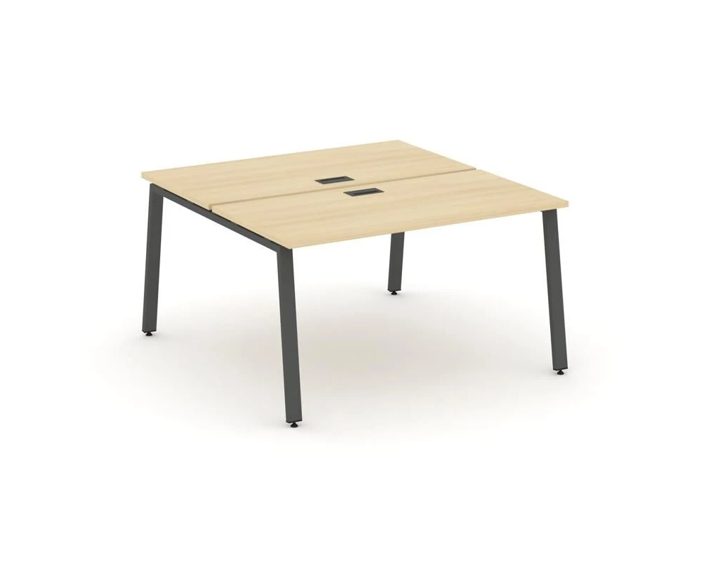 Рабочая станция 2-х сторон. на А-образном каркасе 60 мм 1180х1232х750 Стайл Проджект / Style Project