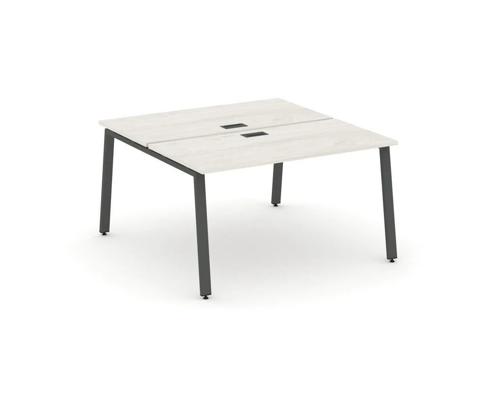 Рабочая станция 2-х сторон. на А-образном каркасе 60 мм 1180х1232х750 Стайл Проджект / Style Project