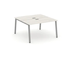 Рабочая станция 2-х сторон. на А-образном каркасе 60 мм 1180х1232х750 Стайл Проджект / Style Project images