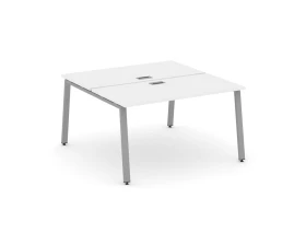 Рабочая станция 2-х сторон. на А-образном каркасе 60 мм 1180х1232х750 Стайл Проджект / Style Project images