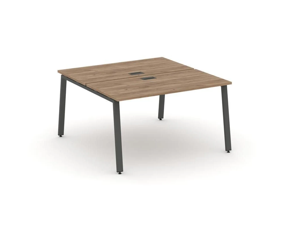 Рабочая станция 2-х сторон. на А-образном каркасе 60 мм 1180х1232х750 Стайл Проджект / Style Project