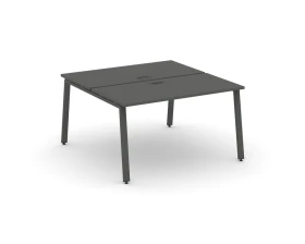 Рабочая станция 2-х сторон. на А-образном каркасе 60 мм 1180х1232х750 Стайл Проджект / Style Project images