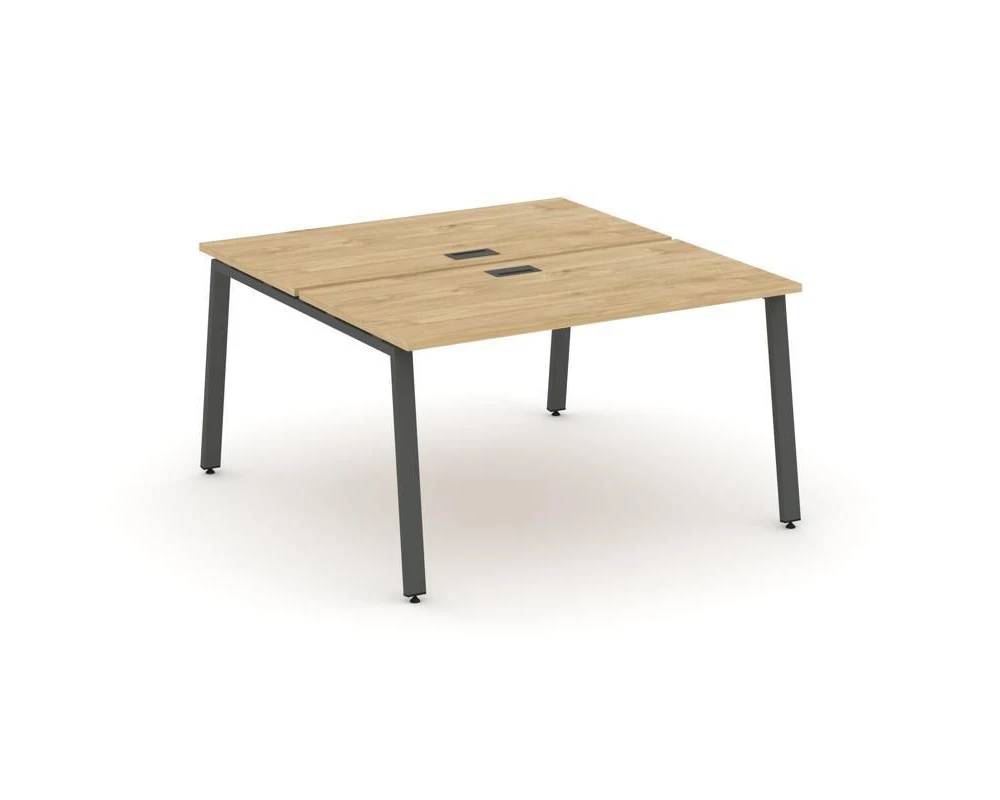 Рабочая станция 2-х сторон. на А-образном каркасе 60 мм 1180х1232х750 Стайл Проджект / Style Project