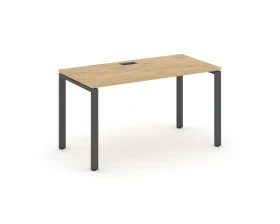 Стол письменный на П-образном каркасе 60 мм 1380x600x750 Стайл Проджект / Style Project images