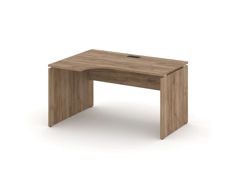 Стол рабочий эргоном. левый 1580x600/980x750 Стайл Проджект / Style Project