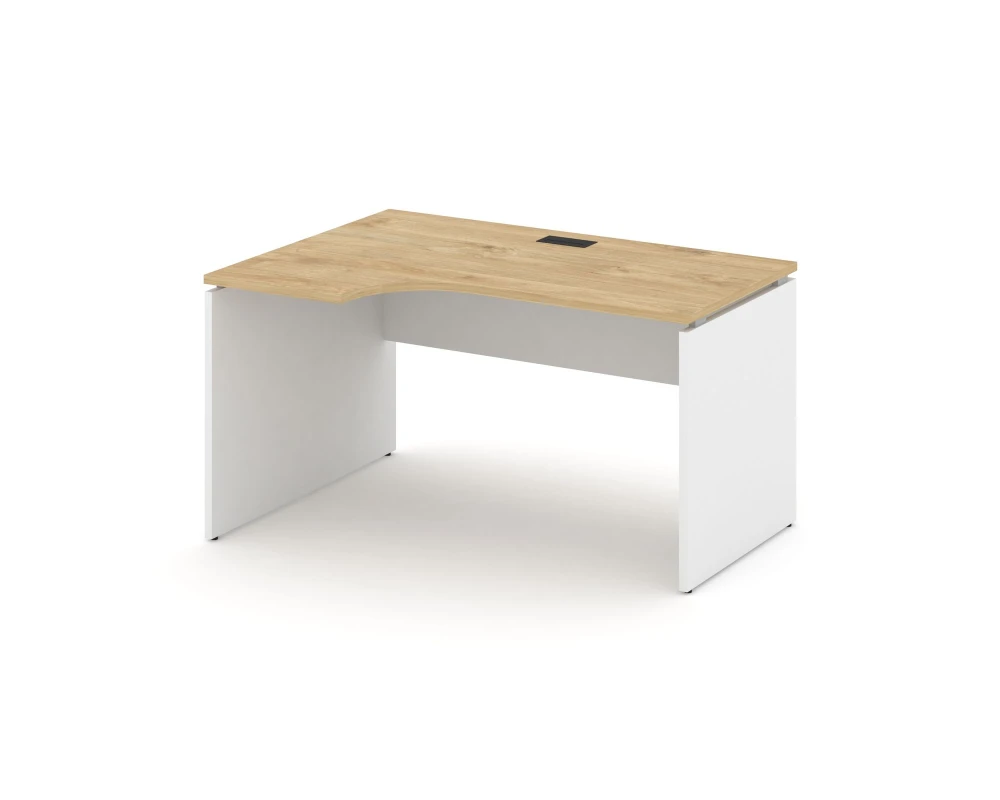 Стол рабочий эргоном. левый 1580x800/980x750 Стайл Проджект / Style Project