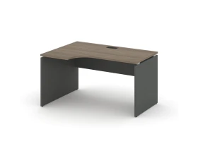 Стол рабочий эргоном. левый 1580x800/980x750 Стайл Проджект / Style Project images