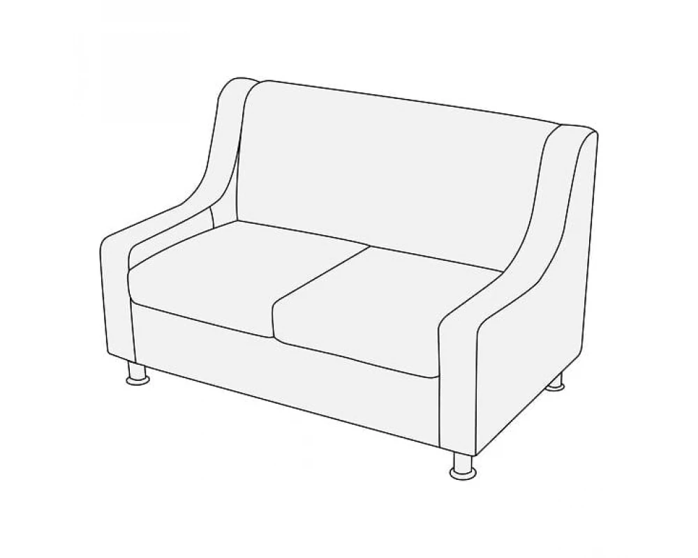 Диван 2-х местный МирЭль