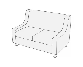 Диван 2-х местный МирЭль images