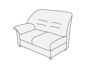 Модуль 2-х мест. с лев./прав. подл-ком Премьер images