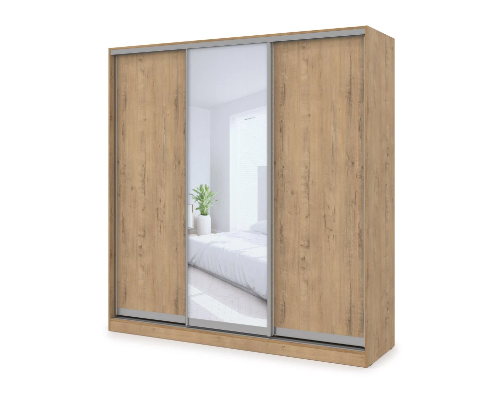 Шкаф-купе 3-дверный (1798*600*2201) ШКДЗД.18.6 КОМФОРТ / COMFORT